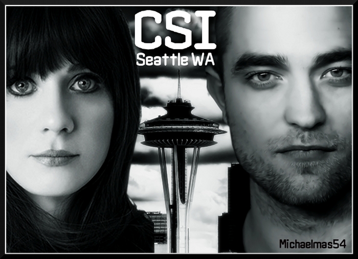 Edward, Bella and the Space Needle